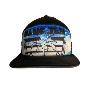 Hang Ten Surfer Trucker Mesh Foam Snapback Adjustable Baseball Cap/Hat NWT